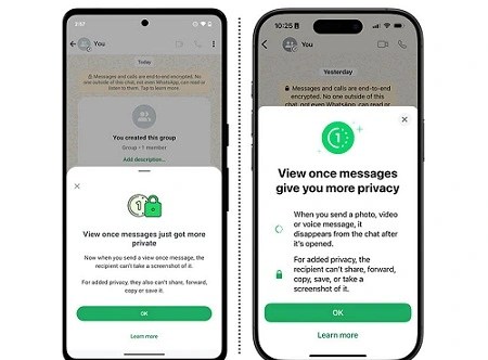 وضع- عرض- لمرة- واحدة- للصور- في- واتساب
