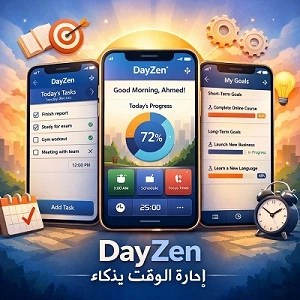 تطبيق DayZen لإدارة الوقت