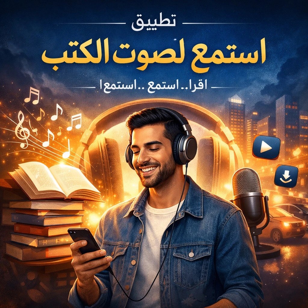 تطبيق-المحتوى- استمع- لصوت- الكتب