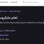 إبدأ-رحلتك- لإتقان- Microsoft- Excel- من- الصفر