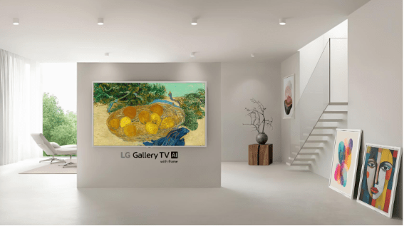 LG ELECTRONICS EXPANDS ITS LIFESTYLE TV LINEUP WITH THE NEW ART-INSPIRED GALLERY TV