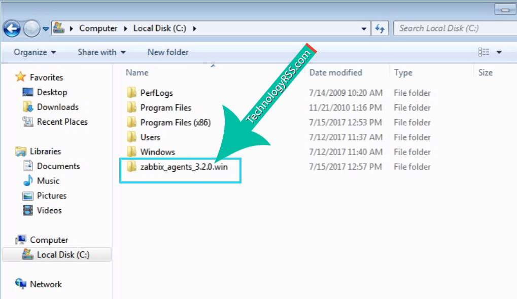 Install zabbix agent into windows