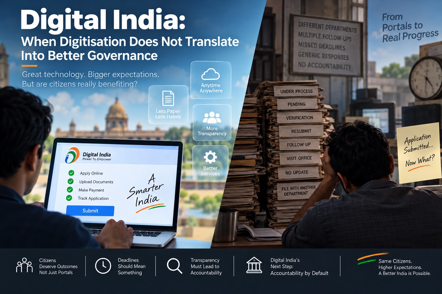Digital India: When Digitization Does Not Translate into Better Governance.