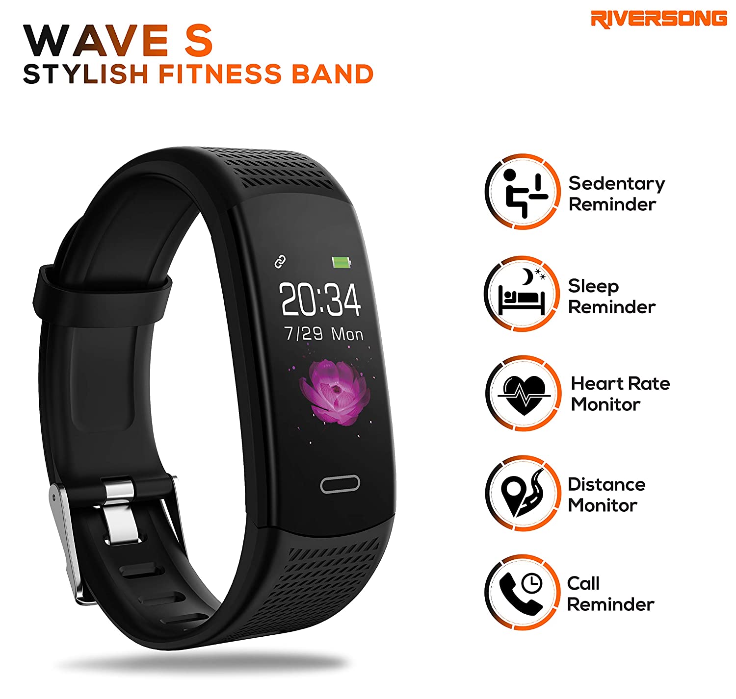 Riversong Launches New Fitness Band, ‘Wave S’