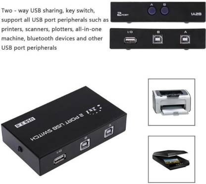 Technotech USB Switch 2 Port Technotech Technologies Technotech USB Switch 2 Port - Image 3