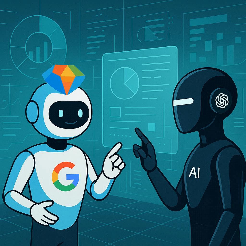 Gems do Gemini vs Agentes do ChatGPT: entenda tudo