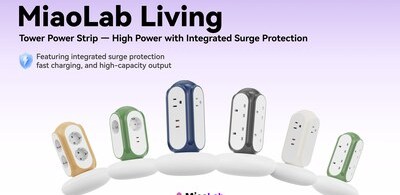 MiaoLab推出Living生活系列 首發Tower Power Strip高功率安全延長插座