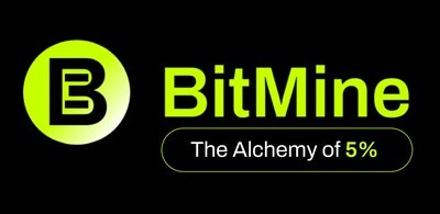 Bitmine Immersion (BMNR) 宣佈 ETH 持倉達 411 萬枚代幣，加密貨幣及現金總資產達 132 億美元