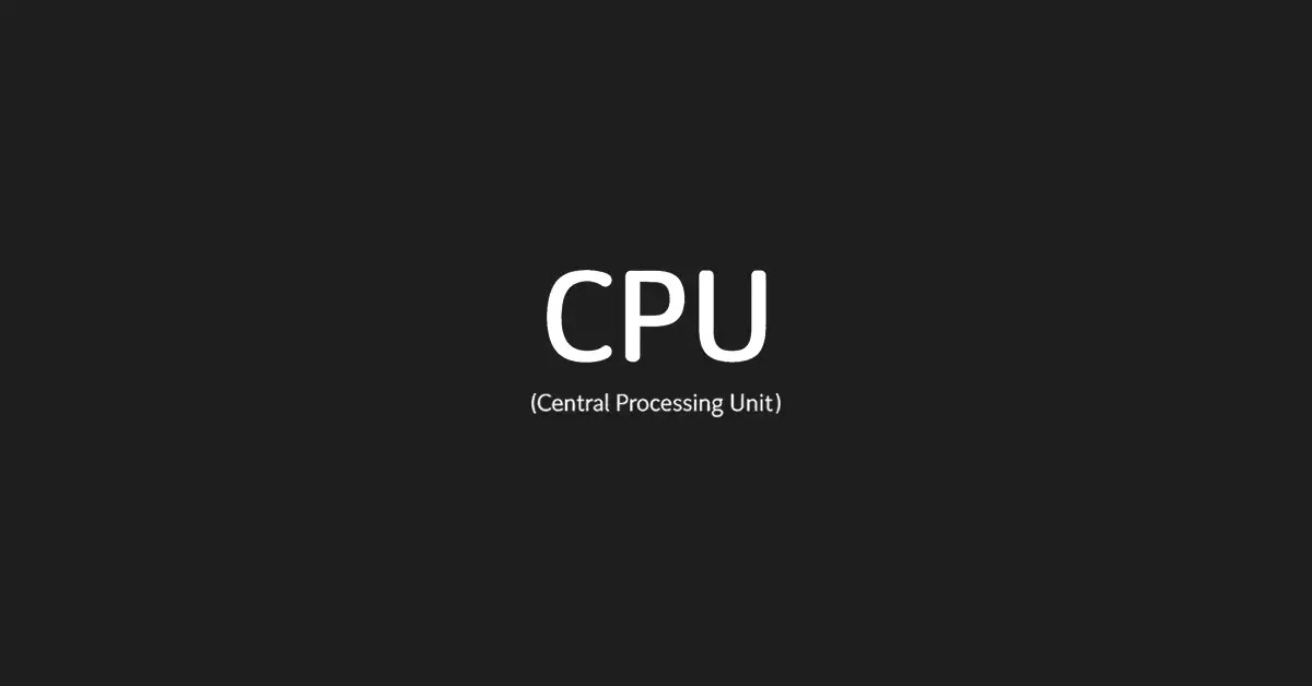 cpu
