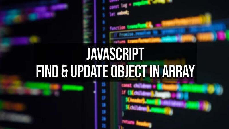 Update Object In Array Without Mutation In Javascript - Premium City Pattern - HD