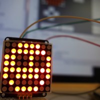8x8 LED-Matrix with Raspberry and Lazarus