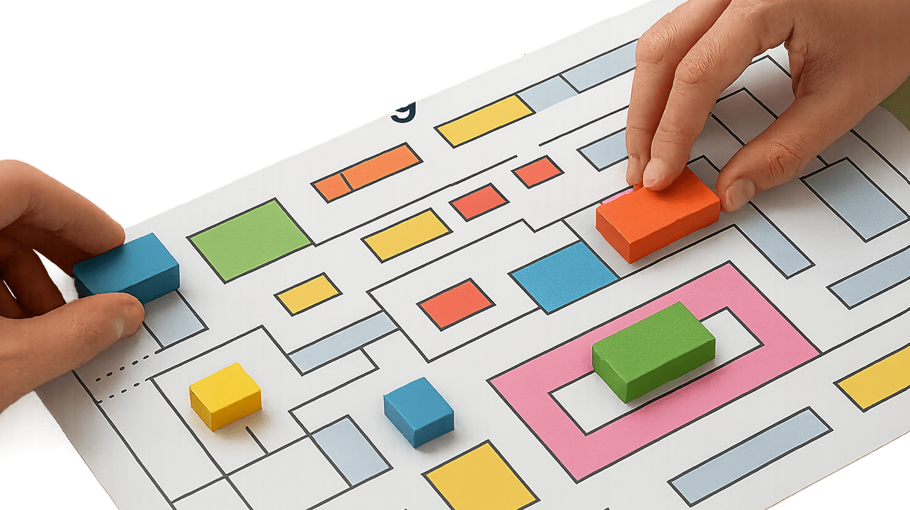 Blocklayoutplanung, Fabrikplanung, Layoutplanung