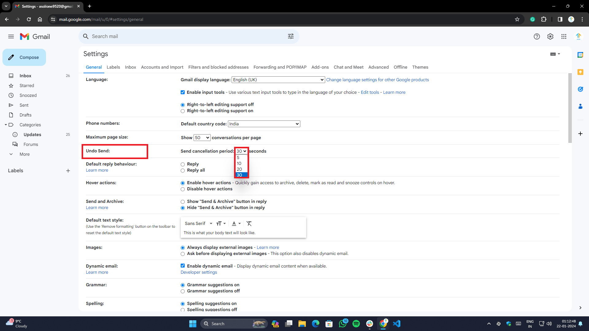 gmail 1 how to unsend email on outlook and gmail- undo send settings on gmail