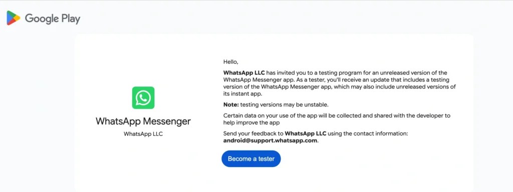 Android WhatsApp