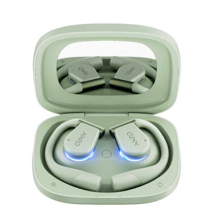 Cleer ARC3 Open Ear Headphones - Dolby Audio, Smart Controls, Wireless Charging