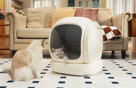 UBPET C20 Automatic Cat Litter Box Self Cleaning - APP Control, Weight Monitoring, Safe Anti-Pinch