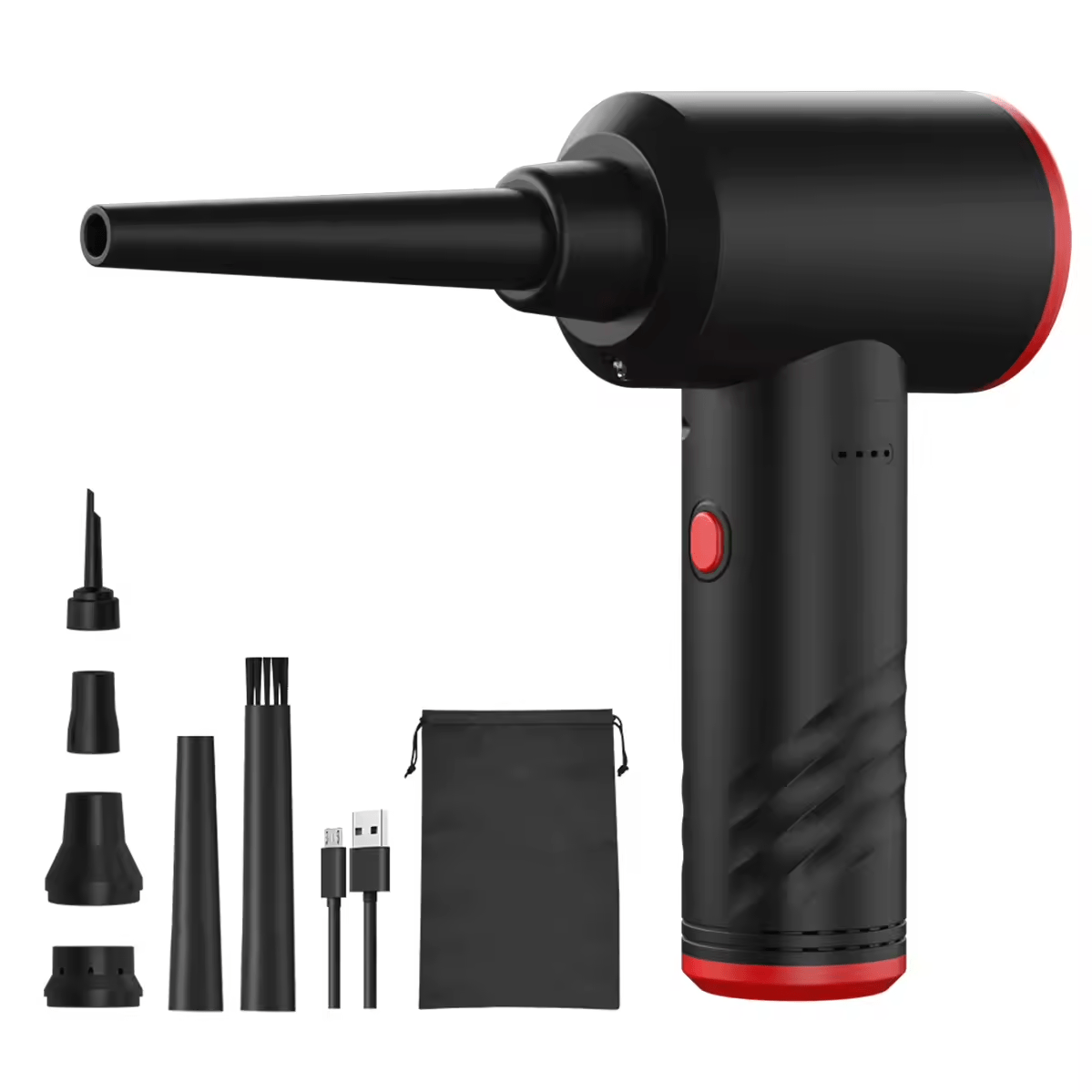 Kinzir AD38 Handheld Air Duster - Blower Vacuum, Rechargeable, Cordless