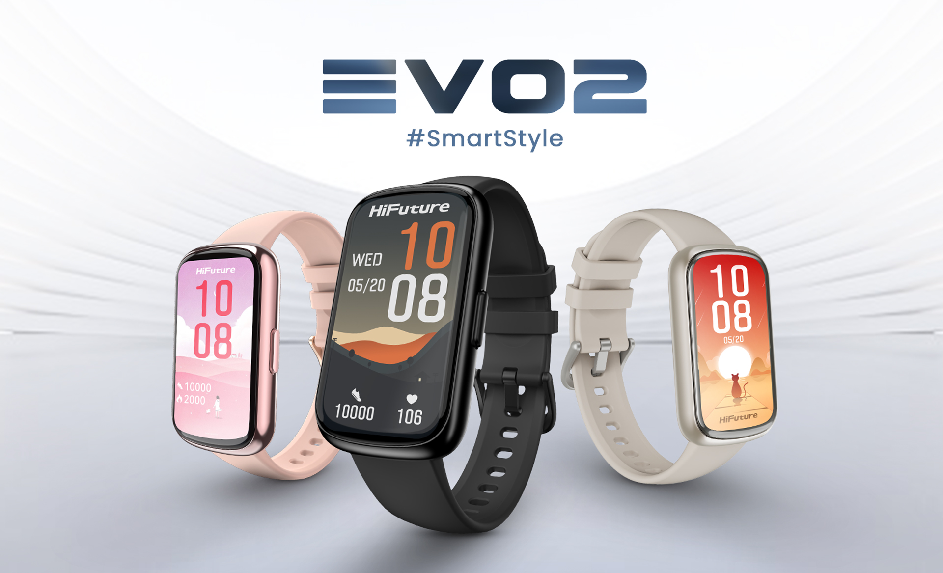 EVO2 Latest Smart Watches - Performance Upgraded, 12-Day Battery Life, Fitness Tracking