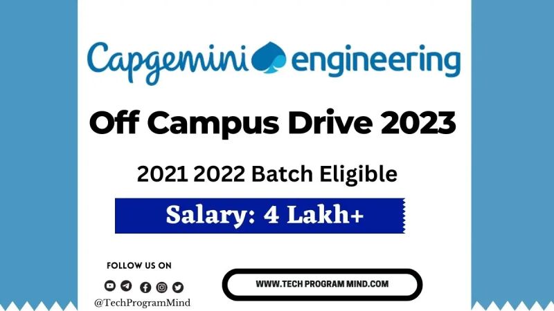 Capgemini Recruitment 2025 2026 For Software Engineer Tech Program Mind - Classic Full HD City Backgrounds | Free Download