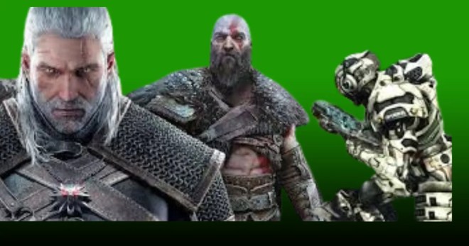 Best Games of All Time featuring classics like Super Mario and modern hits like GTA V and The Witcher 3