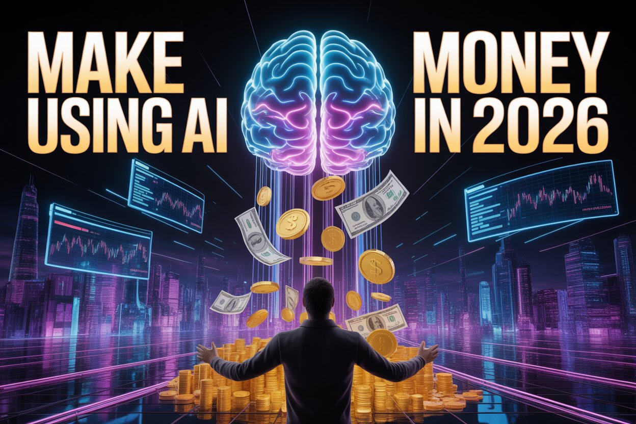 Make Money Using AI in 2026 – 6 Real Side Hustles That Work