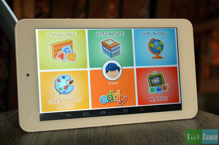 Eddy Tablet Review - Right choice for your kid? - Tech Raman