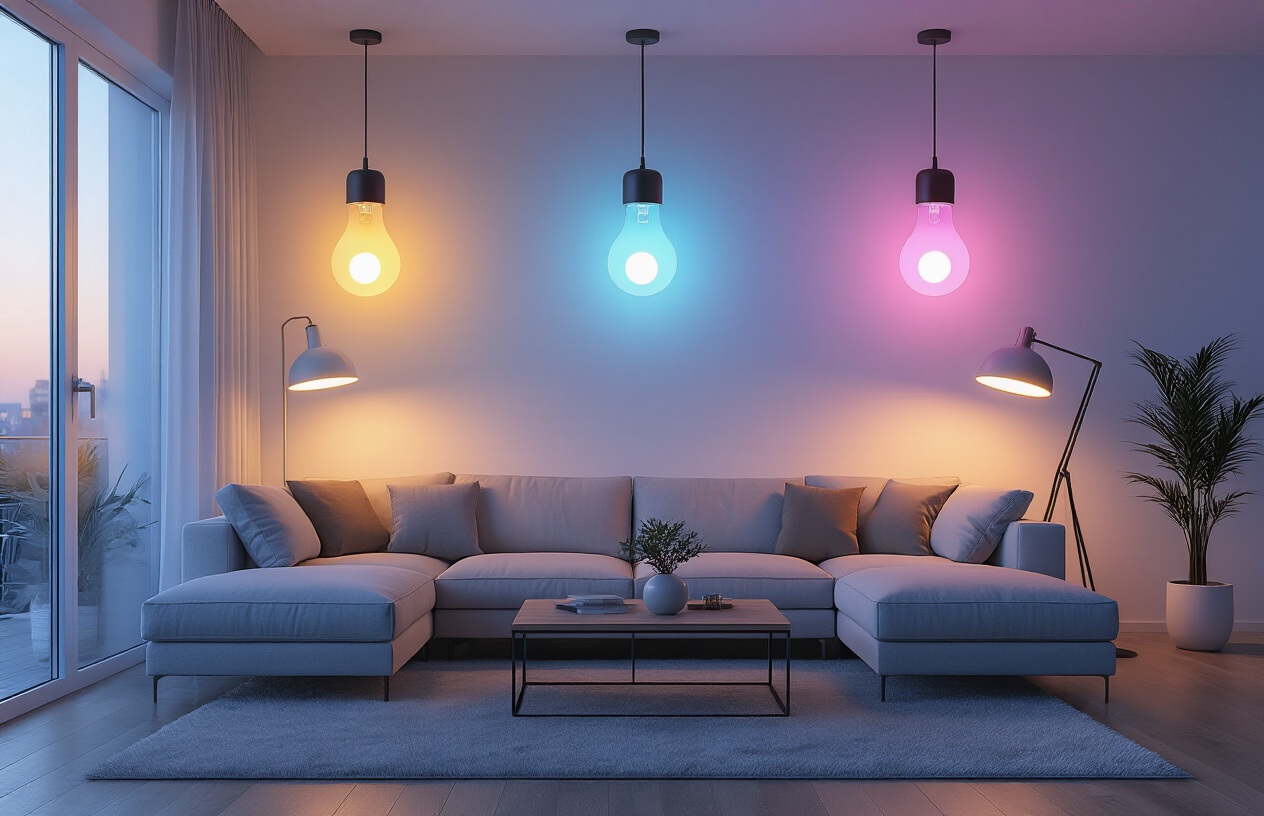 Smart LED Light Bulbs Transform Your Ambiance Instantly