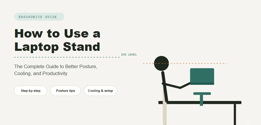 How to Use a Laptop Stand: The Complete Guide to Better Posture