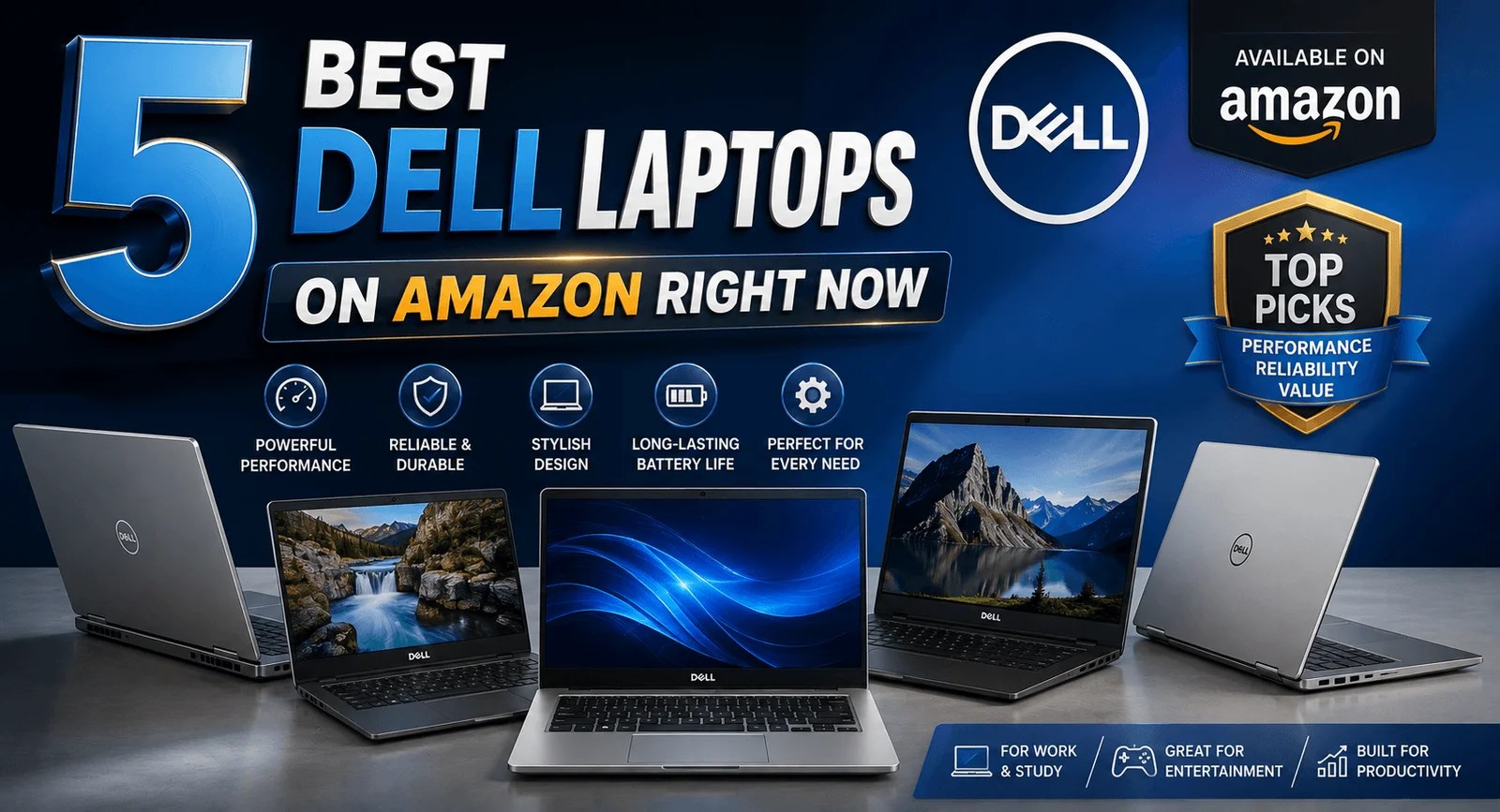 5 Best Dell Laptops on Amazon Right Now — 2026