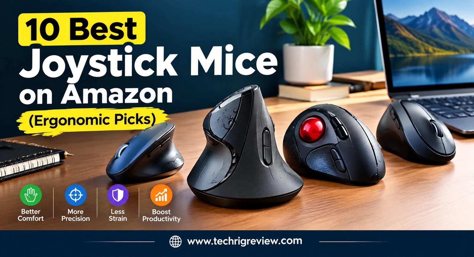 10 Best Joystick Mice on Amazon (Ergonomic Picks)