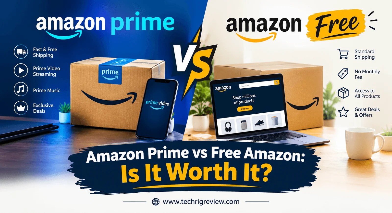 Amazon Prime vs Free Amazon: Is It Worth It in 2026?