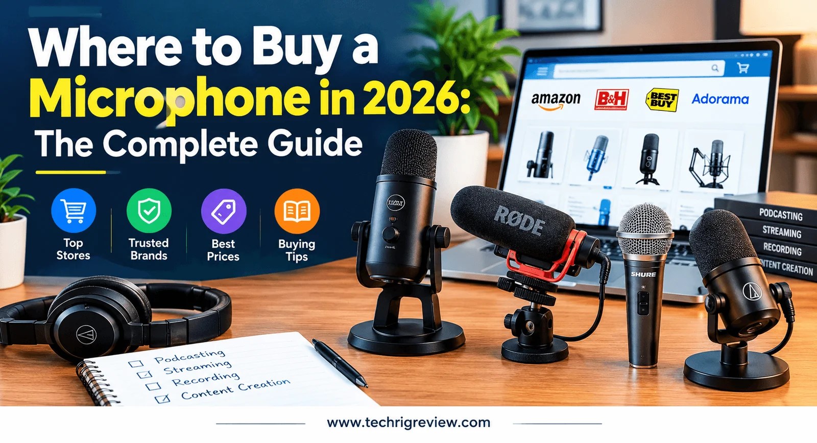 Where to Buy a Microphone in 2026: The Complete Guide