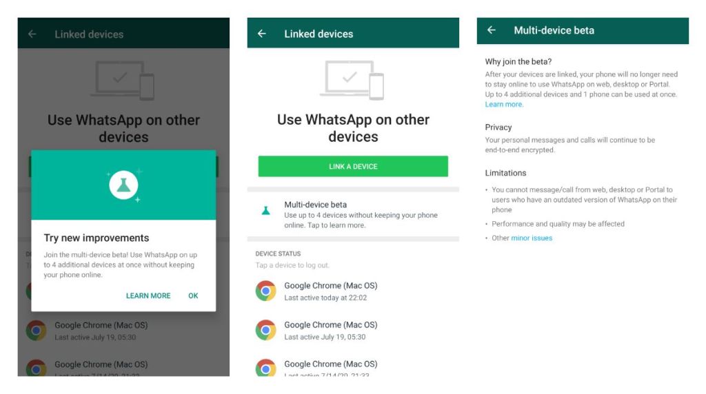 WhatsApp Multi-Device Beta Program