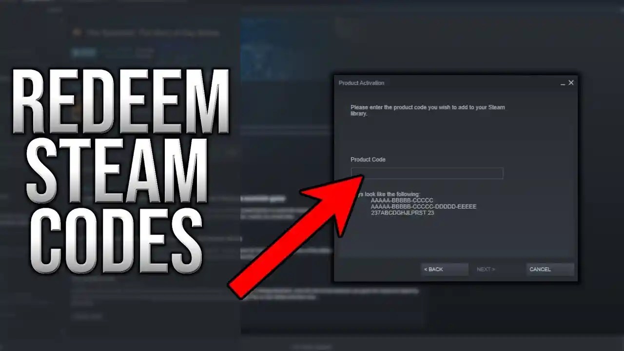 redeem steam codes