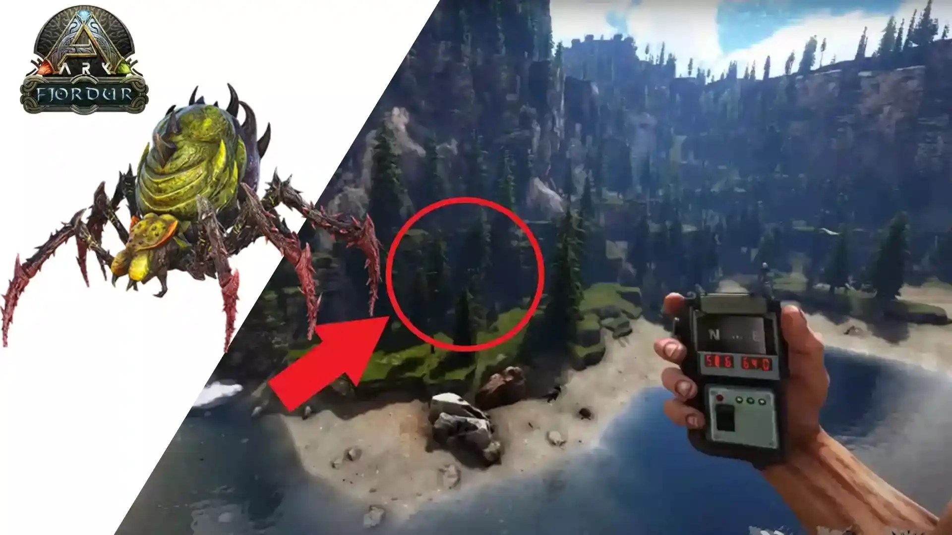 ARK Fjordur Broodmother Terminal Location & Requirements