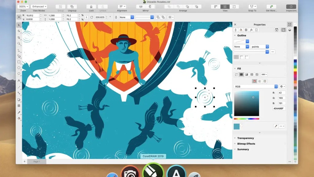 7 Best Graphic Designing Software in 2022 5 Corel Draw app image
