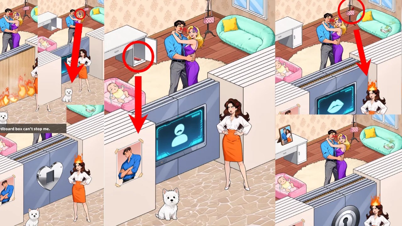 Brain Puzzle 3 Cheating Scene Solution