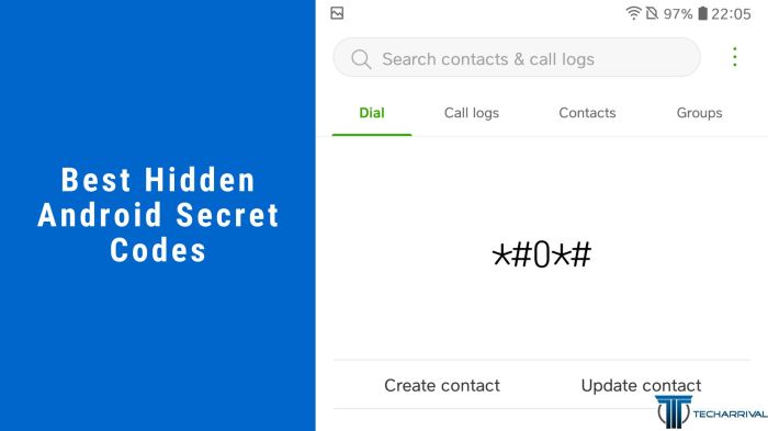 Android Hidden Codes: All the custom Dialer Codes and What they do! Hidden codes of android