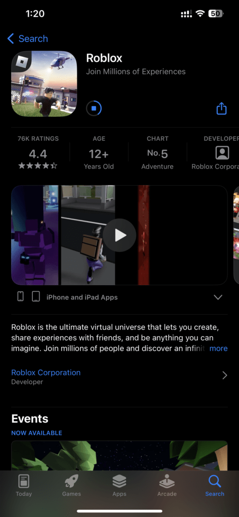 Roblox Login How To Create A New Account Roblox Apple App Store 473x1024 