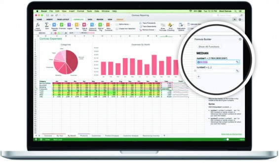 Excel Formula Builder- A new feature on Office 2016 for Mac