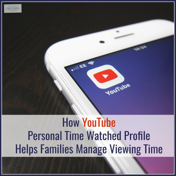 YouTube Time Personal Watched Profile