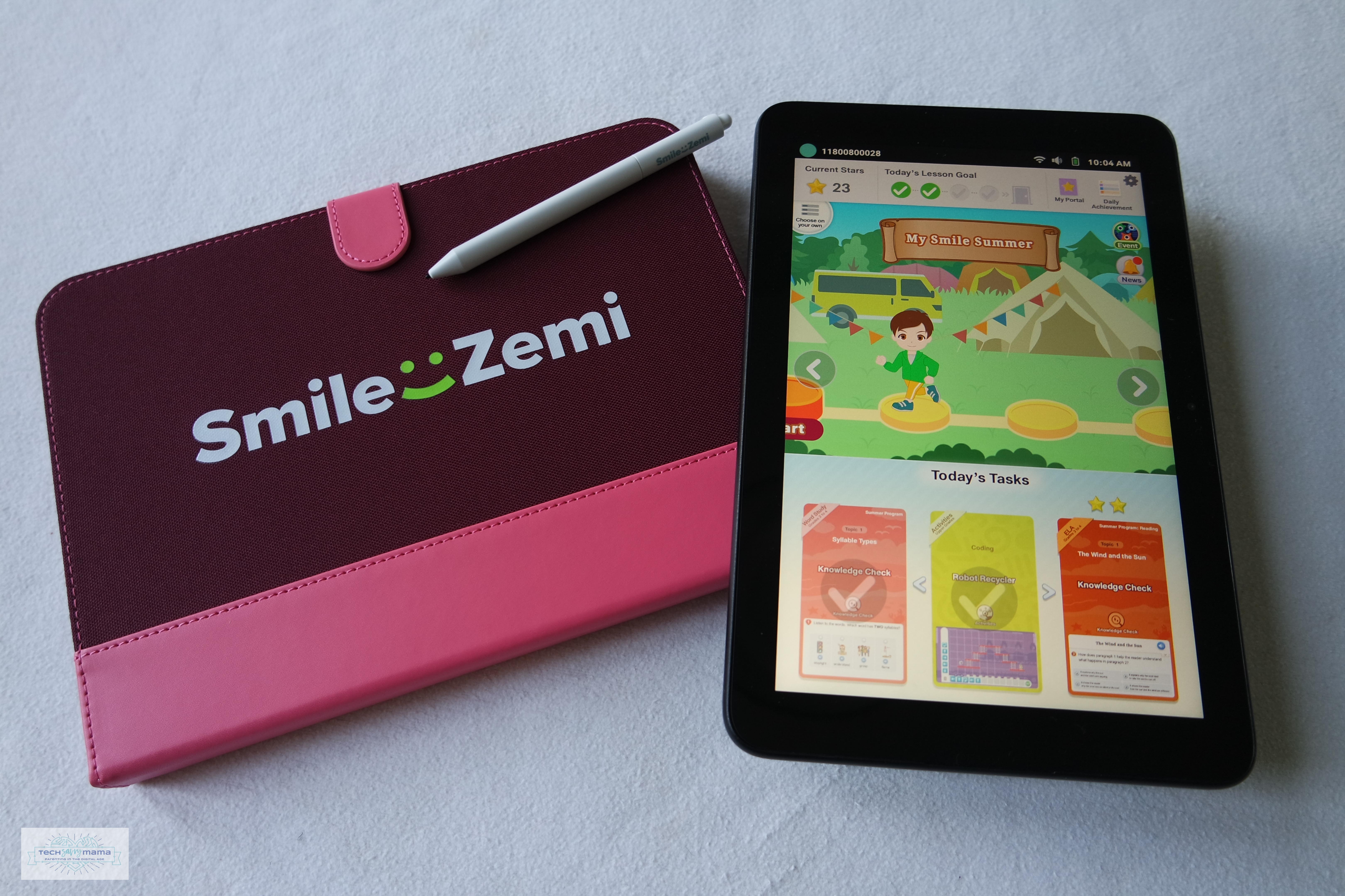 SMILE ZEMI 学習用タブレット 本体 Smile Zemi Review: Educational Tablet for Common Core Practice