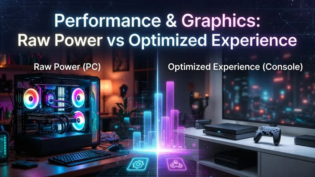 PC Vs Console Gaming 2026 7 Powerful Differences Explained Performance Vs Graphics Raw Power Optimized Experience 2026