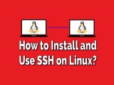 How To Install And Use Ssh On Linux Techsphinx