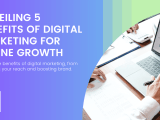 Unveiling 5 Benefits Of Digital Marketing For Online Growth Techsys