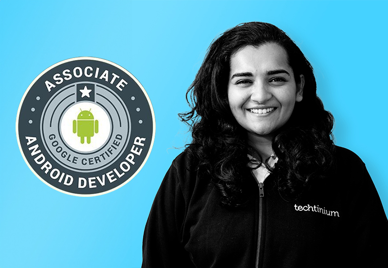 Pooja becomes a Google certified Android Developer