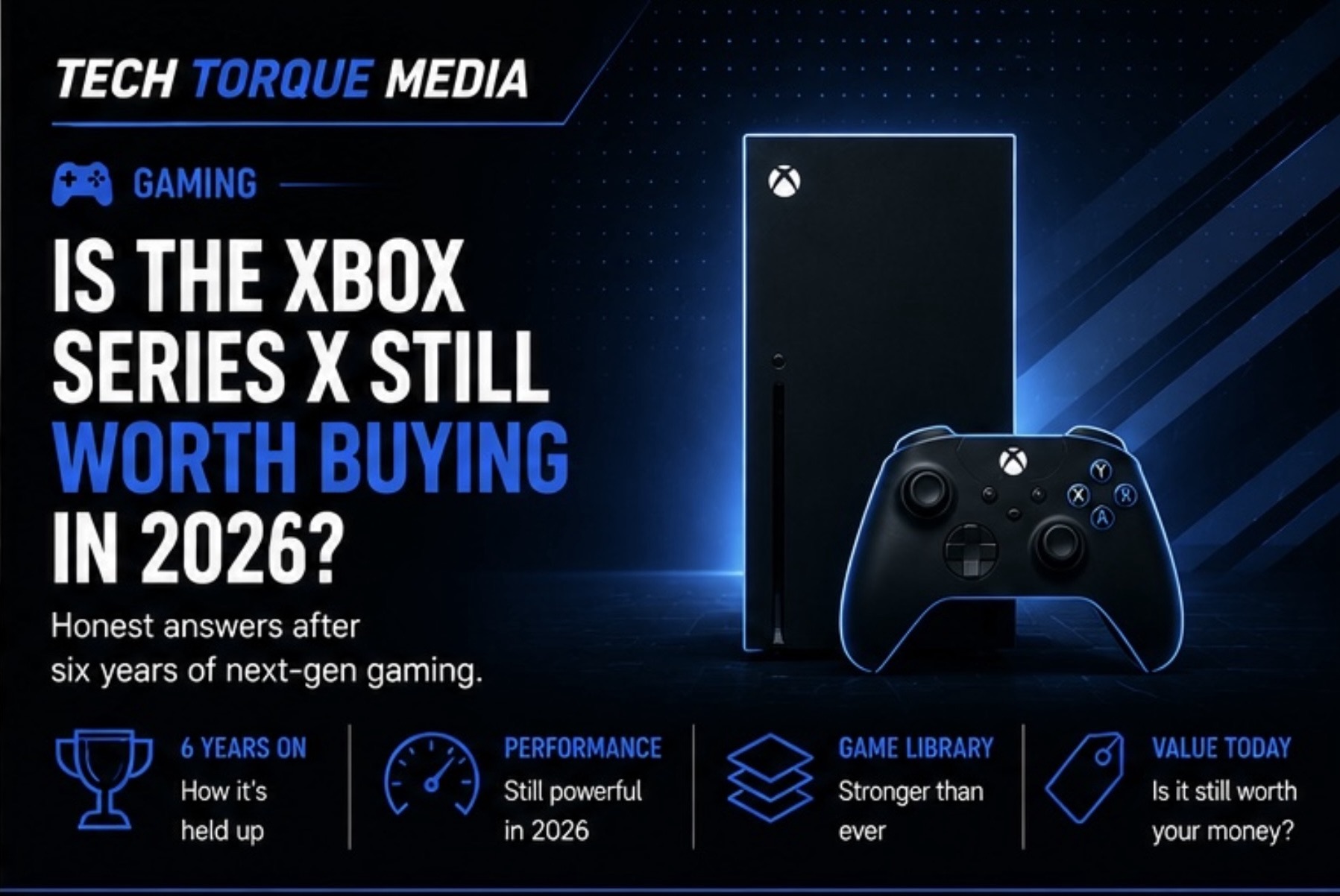 Xbox Series X console used for a long-term review