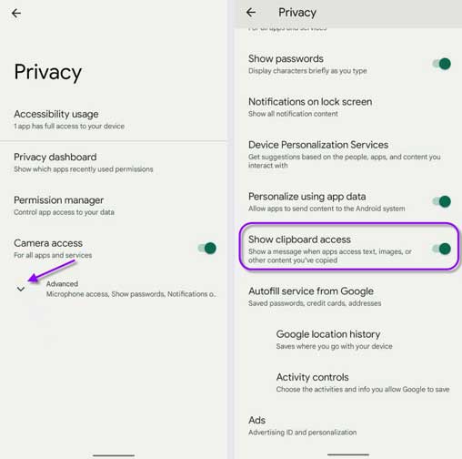How to Get Notification When Apps Read Your Clipboard Content on