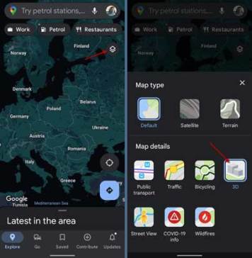 How to Enable 3D View in Google Maps on Computer and Smartphone ...