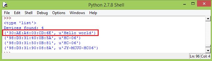 ESP32 Bluetooth: Finding the device with Python and BTStack ...